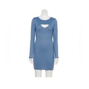 Almost famous crop top and mini dress set NWT